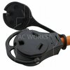 Ac Works 1FT 30A RV Piggy-Back Plug with 15/20 Amp Household Connector PBTT30520